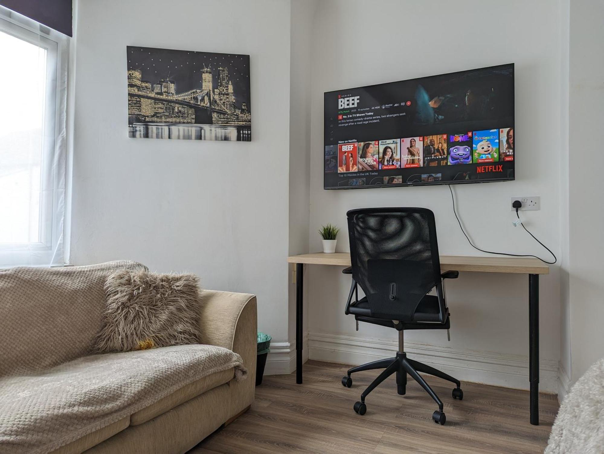Serene 1 Bedroom Flat In Roath Cardiff Luaran gambar